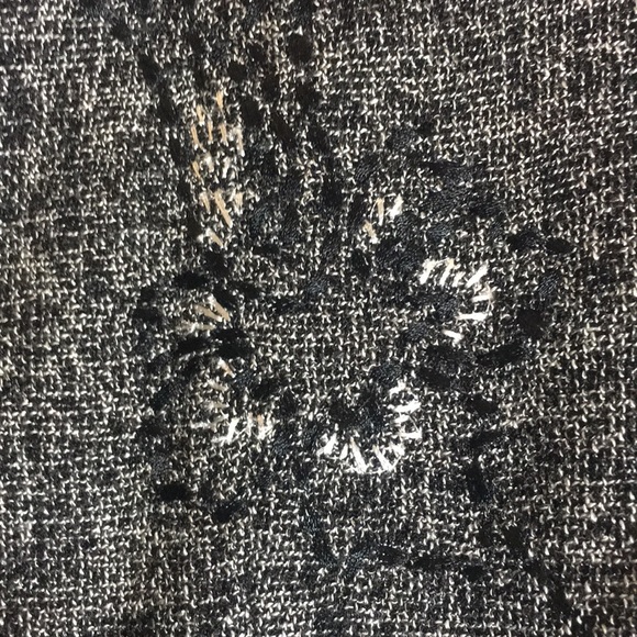 STUDIO EASE Embroidered Floral Spring Jacket Classic Design Open Front - Picture 10 of 16